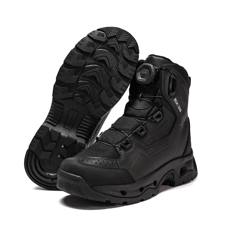 Stivali da polizia con fodera sandwich traspirante