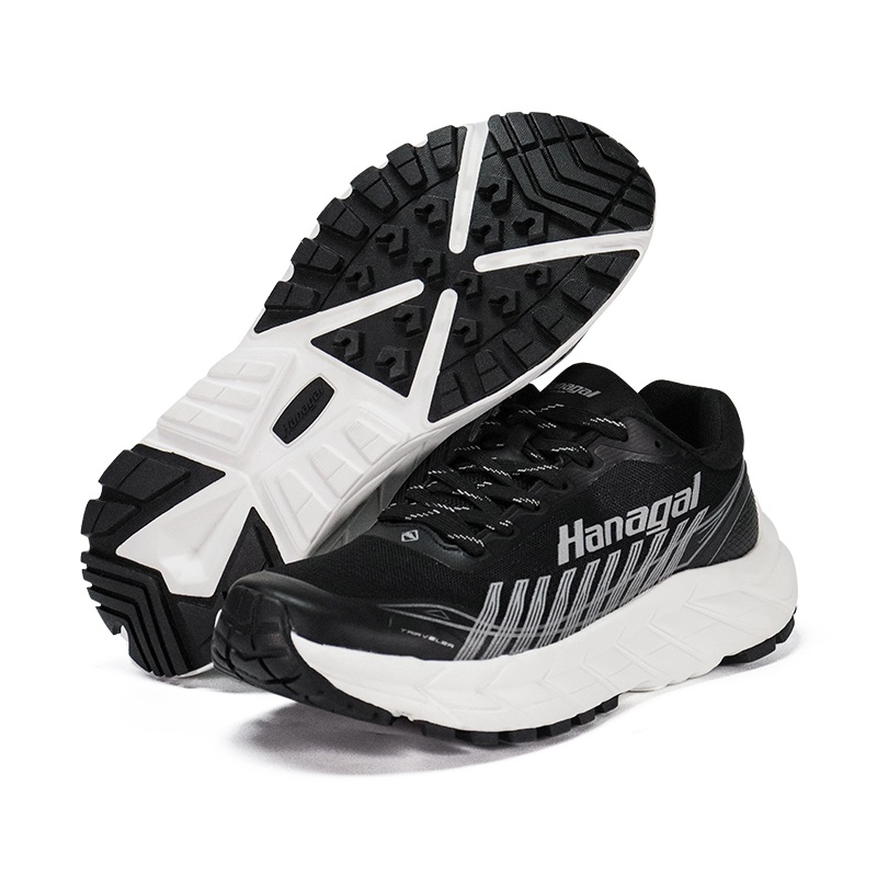 Sneaker per il tempo libero in tessuto jacquard gommato EVA traspirante